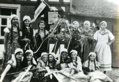 Erntedankfest Rüdigheim 1933
