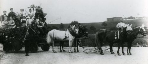 Erntedankfest Rüdigheim 1933